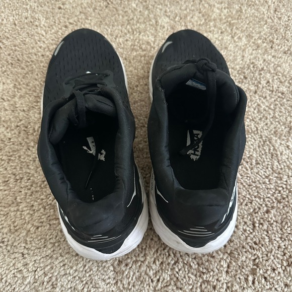 Hoka Clifton 8 Running Shoes Mens Black White Athletic Sneakers main image 8